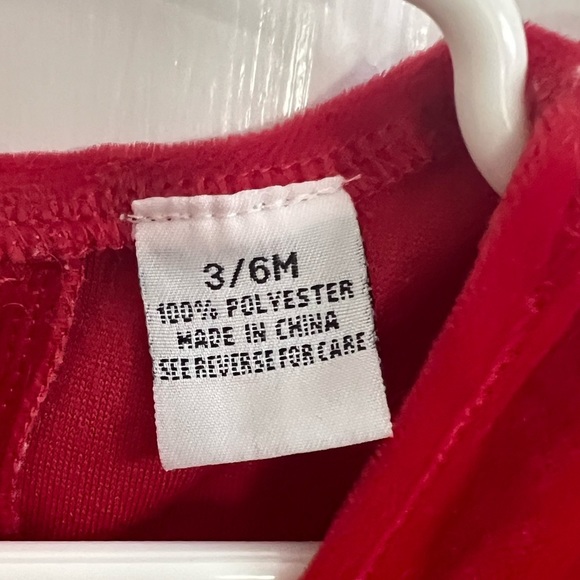 Girls infant Santa dress. Size 3 months. - Picture 4 of 6